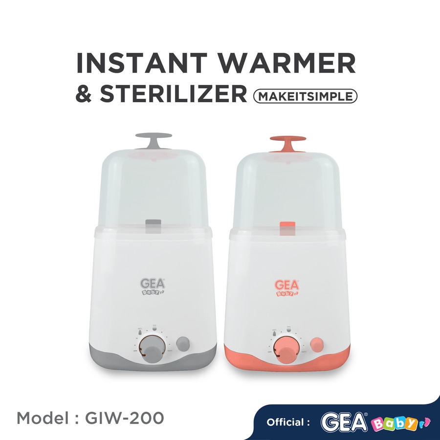 GEA Baby Instant Bottle Warmer &amp; Sterilizer GIW-200