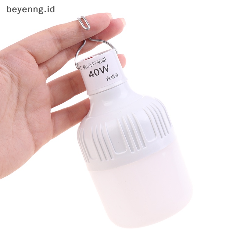 Beyen Bohlam Outdoor USB Rechargeable LED Emergency Camping Lampu Tenda Portable ID