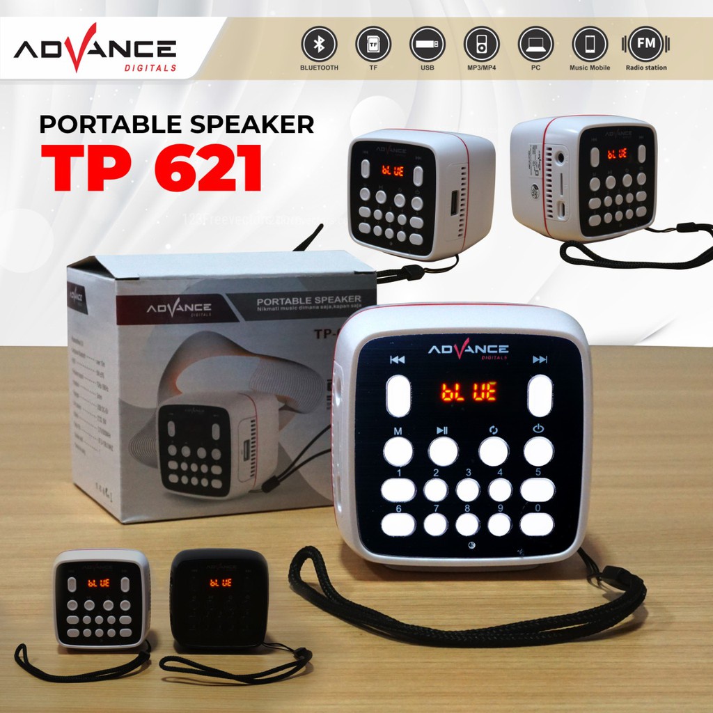 Speaker Bluetooth portable Advance TP621 (support Murottal)