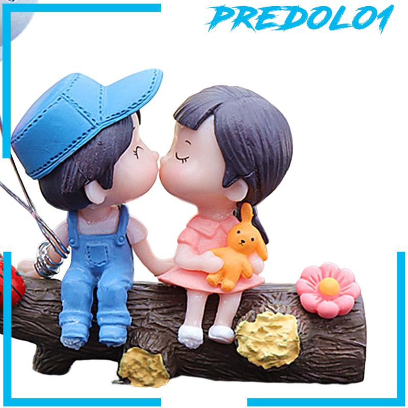 [Predolo1] Hiasan Dashboard Mobil Patung Miniatur figure Untuk Hadiah Gadis Pesta