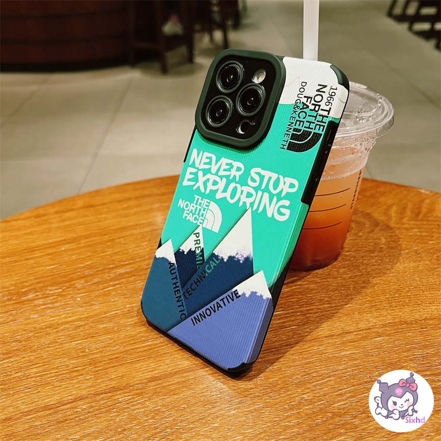 IPHONE Kompatibel Untuk Iphone14 13 12 11 Pro Max SE 2020 X Xr Xs Max8 7 Plus Fashion Snowy Peak Mountain Shockproof Protection Phone Case Soft Silicon Cover XJJJJ