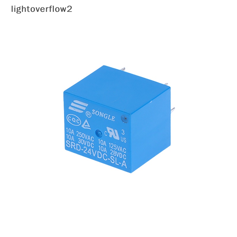 [lightoverflow2] 1pc Relay SRD-5 VDC-SL-C 4pin 5pin 0.3V/0.5V/0.6V/0.9V/12V/24V/48V [ID]