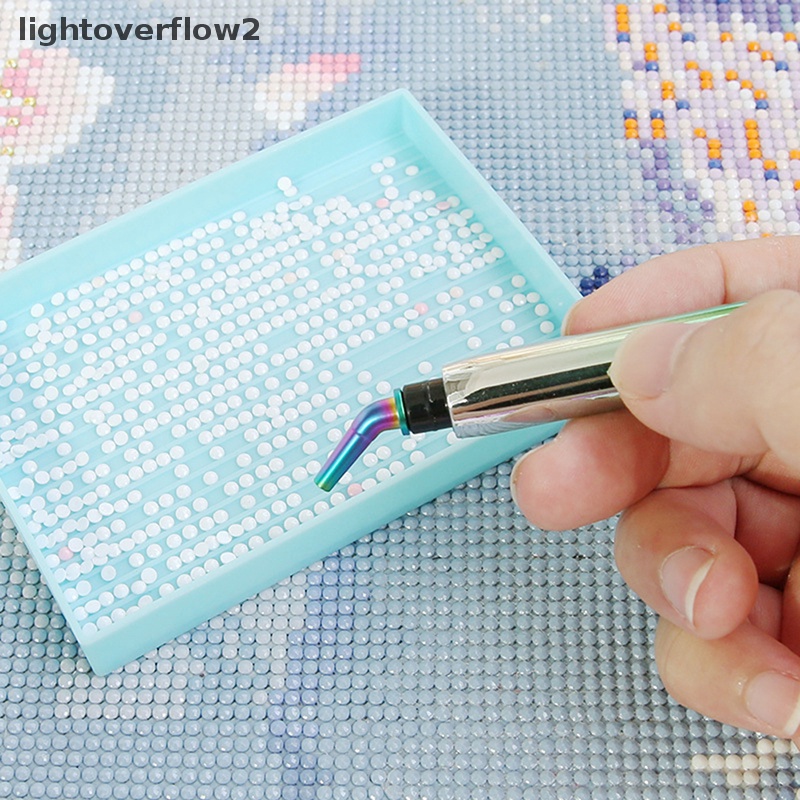 [lightoverflow2] Tip Placer Multi Metal Warna-Warni Untuk Pena Bor 5D Diamond Pager Alat Pena Metal [ID]