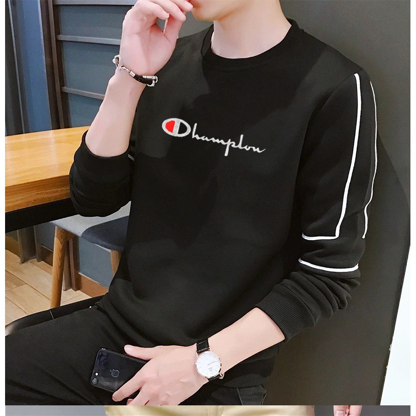 COD/DS2/ KAOS PRIA CHAMPION PAKAIAN PRIA BAHAN BABYTERRY TERSEDIA 5 WARNA