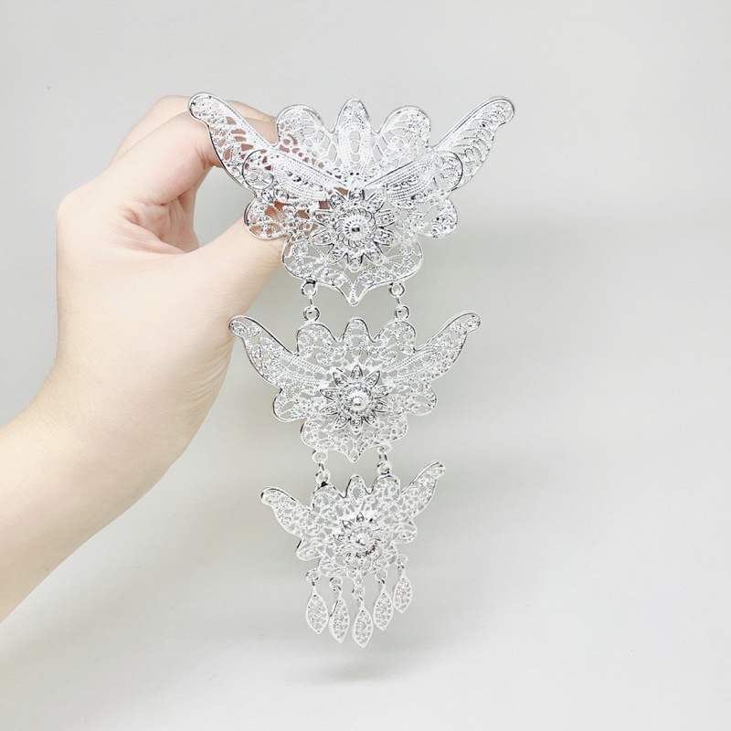 aksesoris Bros baju kutubaru susun 3/bros kebaya susun tiga jumbo