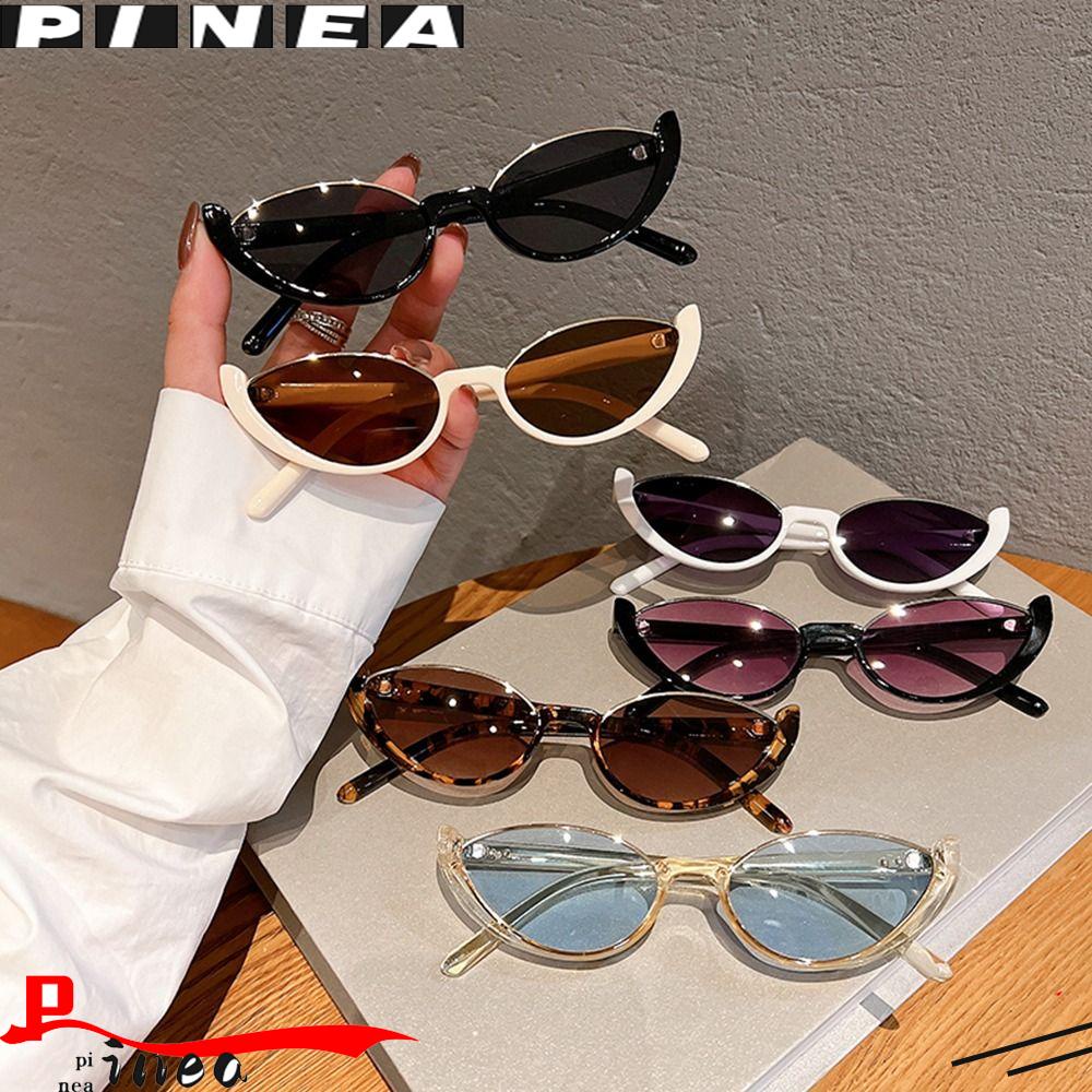 Nanas Mata Kucing Kacamata Fashion Wanita Pria Eyewear Half-frame