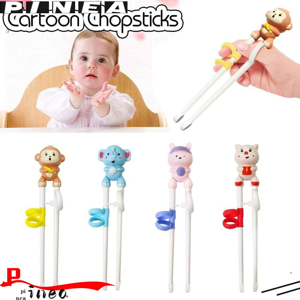 Sumpit Belajar Nanas Kartun Bayi Anak Pemula Chopstick
