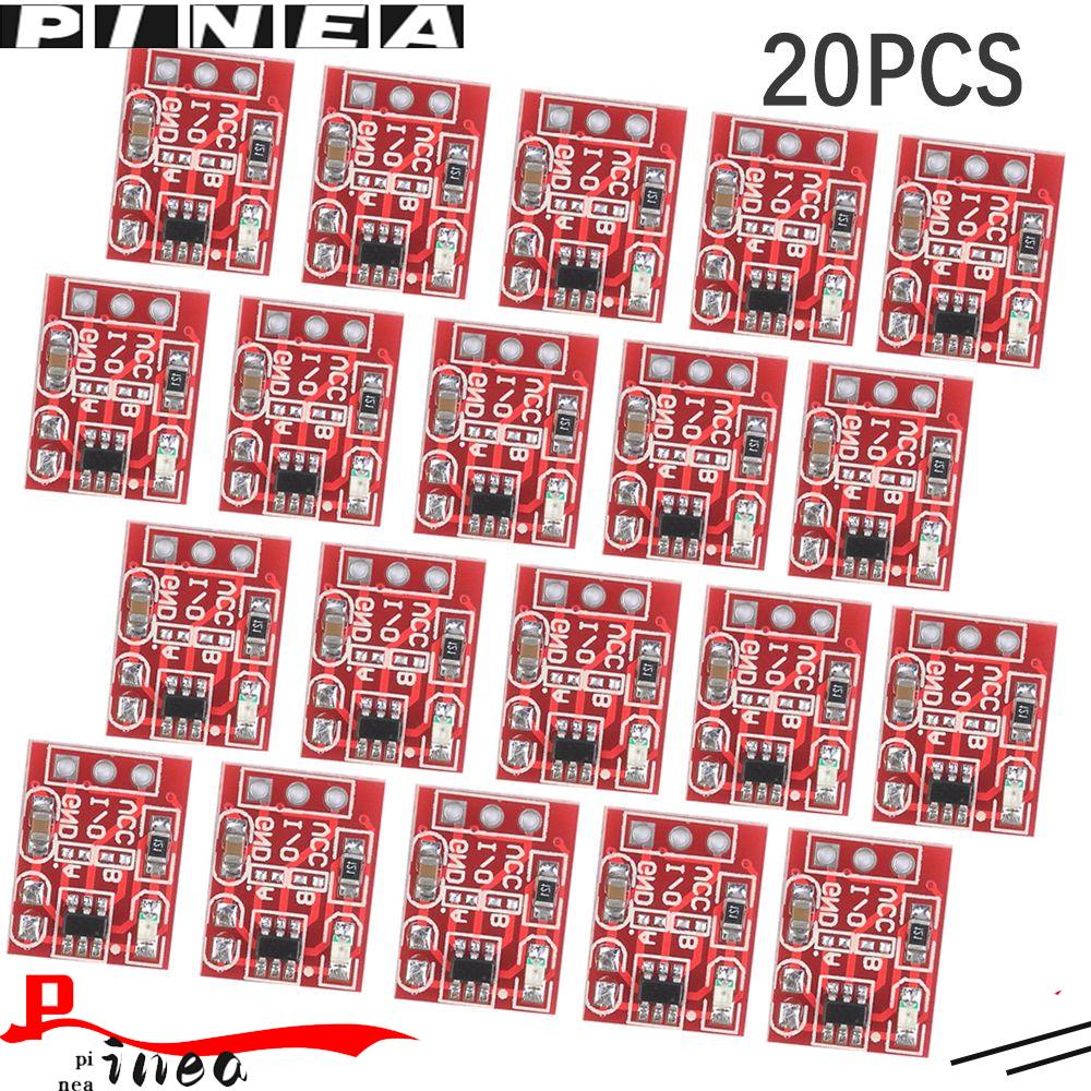 Nanas 20PCS TTP223 Surface Mount Self Locking 2.5-5.5V Touch Switch Sensor