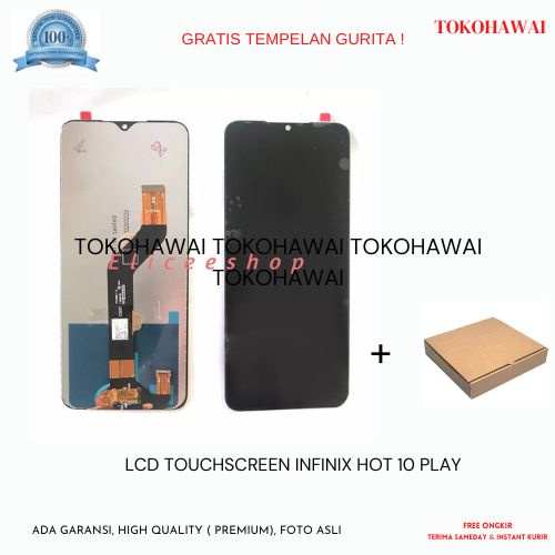 LCD TOUCHSCREEN INFINIX HOT 10 PLAY