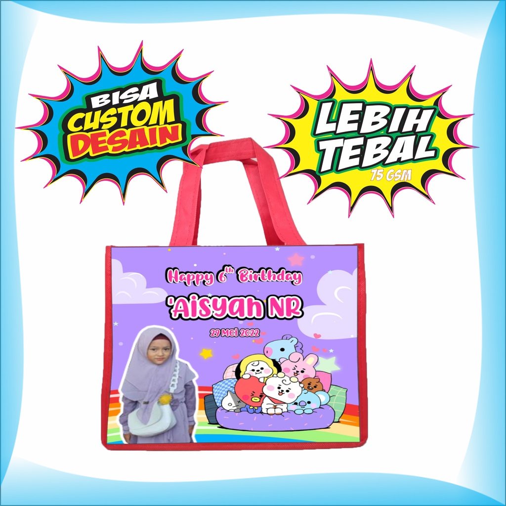 

LBJ Tas Ultah Tas Ulang Tahun Goodie Bag tidak BISA BELI SATUAN