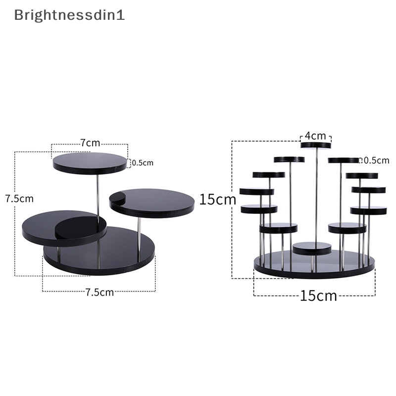 [Brightnessdin1] Cupcake Stand Akrilik Display Stand Untuk Perhiasan Kue Dessert Rak Pesta Dekorasi Butik