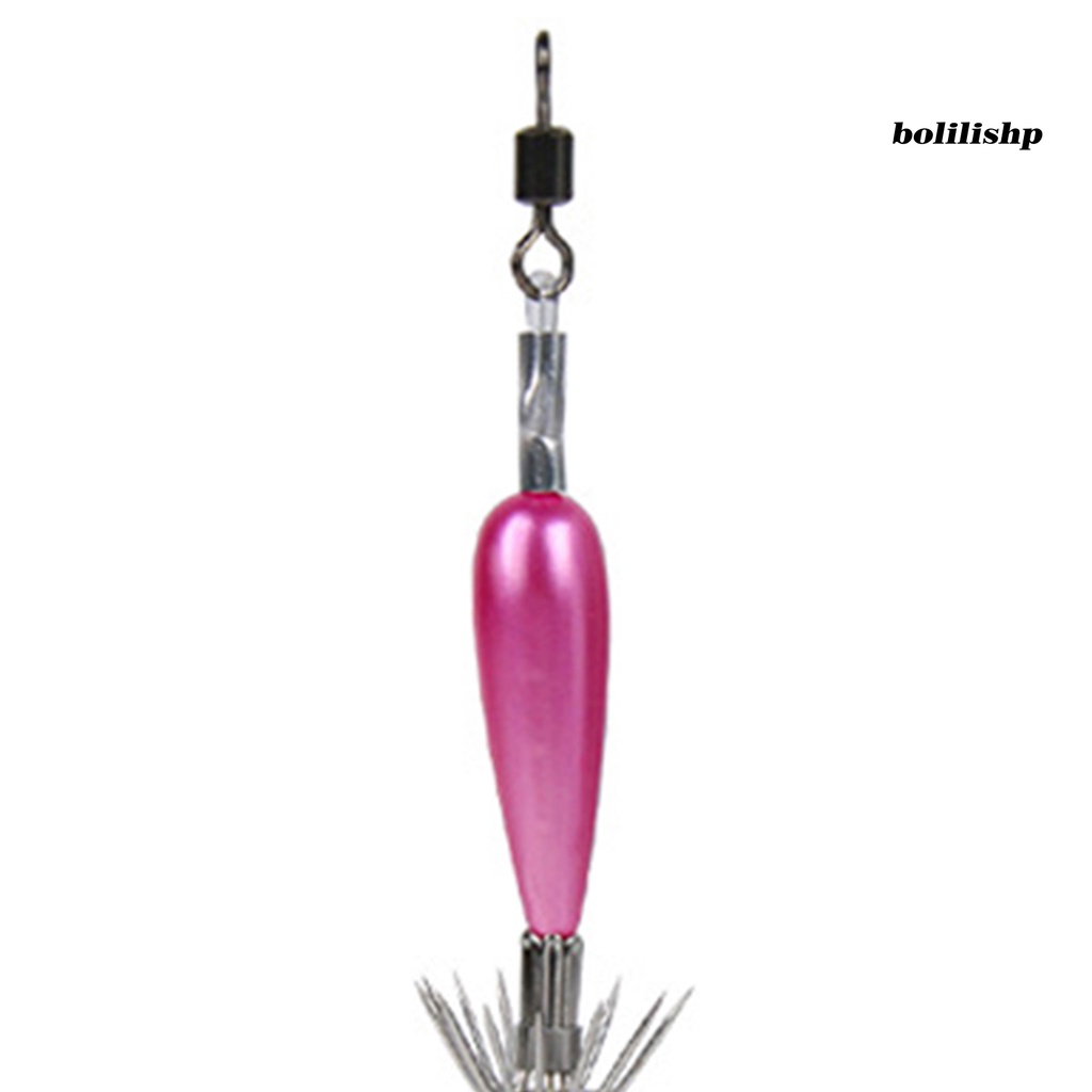 Bo-7g/140mm Luminous Cuttlefish Sleeve 8cakar Ringan Anti Karat Squid Jig Hook Aksesori Memancing