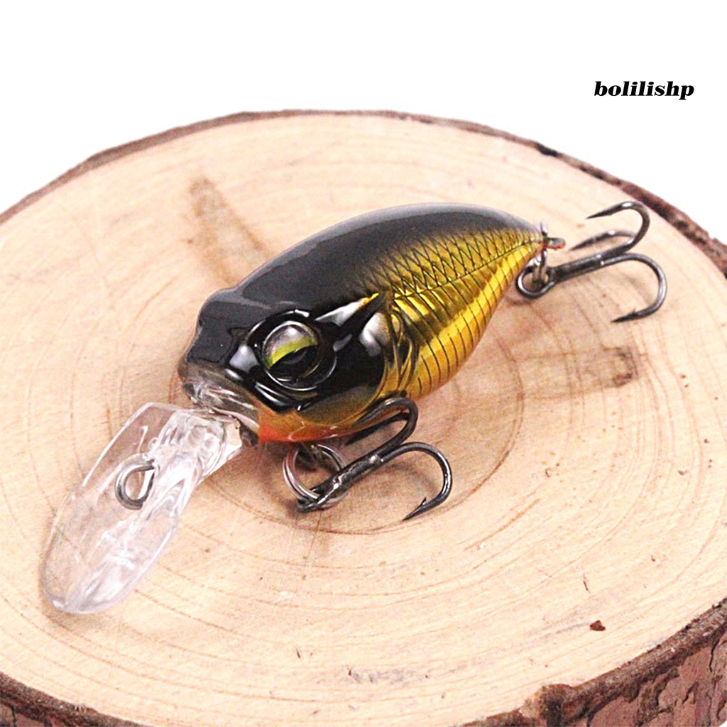 Bo-5g/3.8cm Pemikat Pancing Lidah Panjang Kulit Hidup 3D Fisheyes Tajam Kait Warna Terang Atraksi Ikan ABS Engkol Apung Buatan Umpan Keras Perlengkapan Memancing