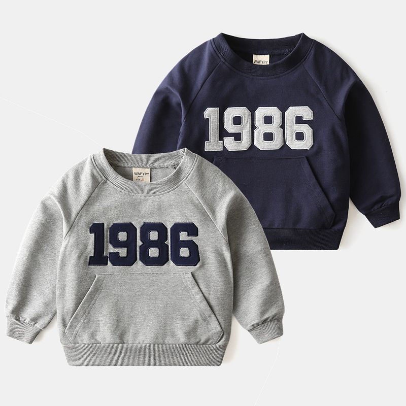 Bisa Bayar Ditempat/ BS/COD/BAJU ATASAN ANAK 1986/KAOS SWEATSHIRT LENGAN PANJANG/GOOD QUALITY/REAL PICTURE