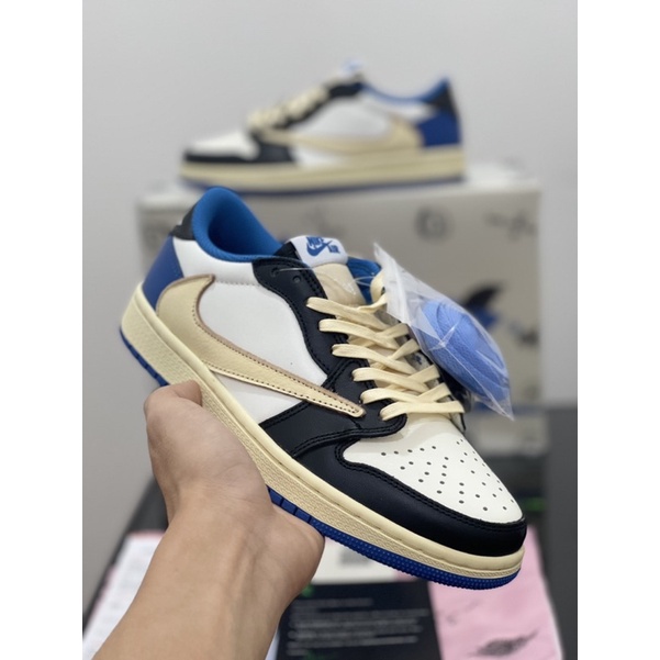 Sepatu Nike Air Jordan 1 Low Fragment X Traviz Scoot BNIB