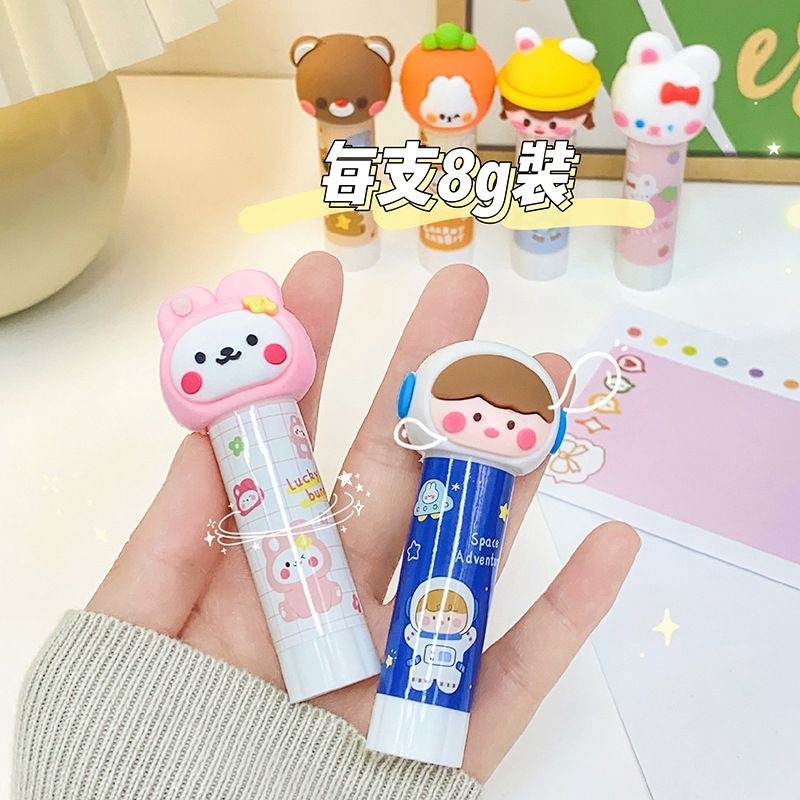 (pimenova) glue stick lem kertas lem perekat kertas lem lucu