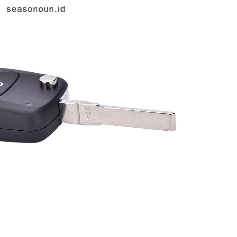 Seasonoun Cocok Untuk VW Polo GOLF MK6 Touareg 3tombol Remote Key FOB case Tanpa Pisau Potong.