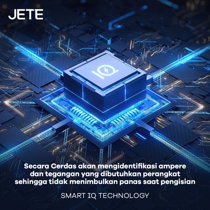 JETE E3 Nano Charger 20Watt Gan Technology Dual Port Fast Charging - Garansi Resmi 2 Tahun