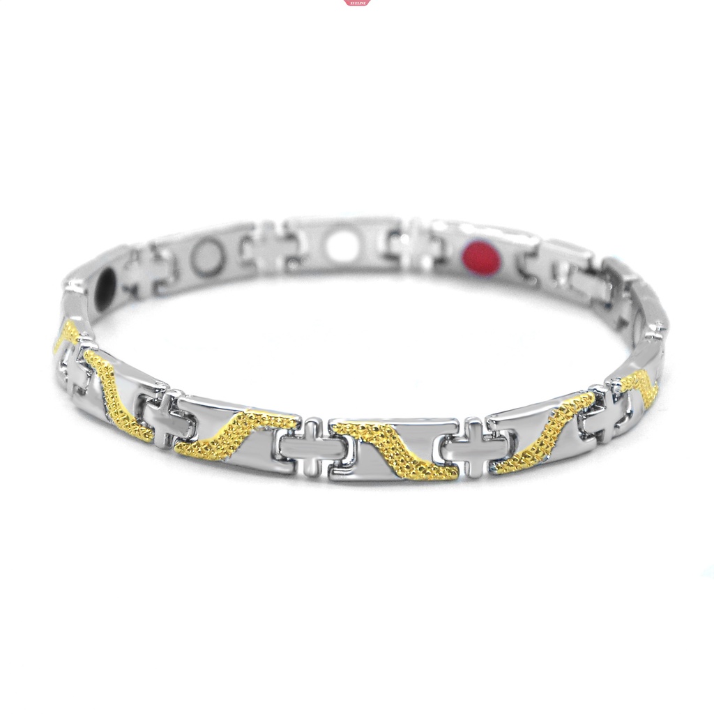 Gelang Magnet Penurunan Berat Badan Magnet Energi Perhiasan Wanita Terapi Magnet Kesehatan Magnetic Wellness Motif Naga Gelang Pria [ZXL]