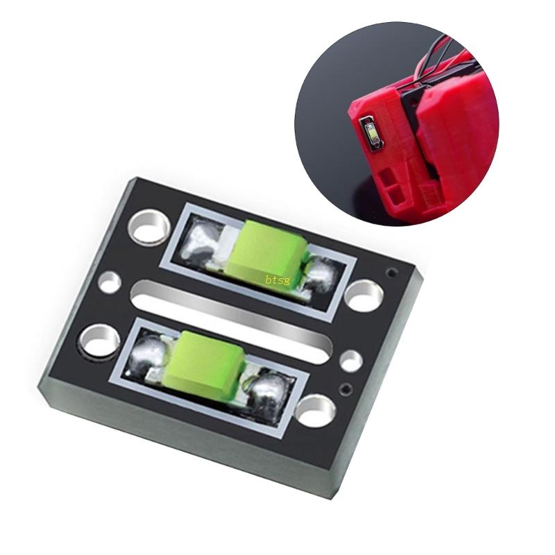 Bt Untuk VORON 0.2 Hotend Lampu Hotend Nozzle Lighting 3D Aksesoris Printer 5V Tegangan Lebar LED Putih Penggantian Lampu