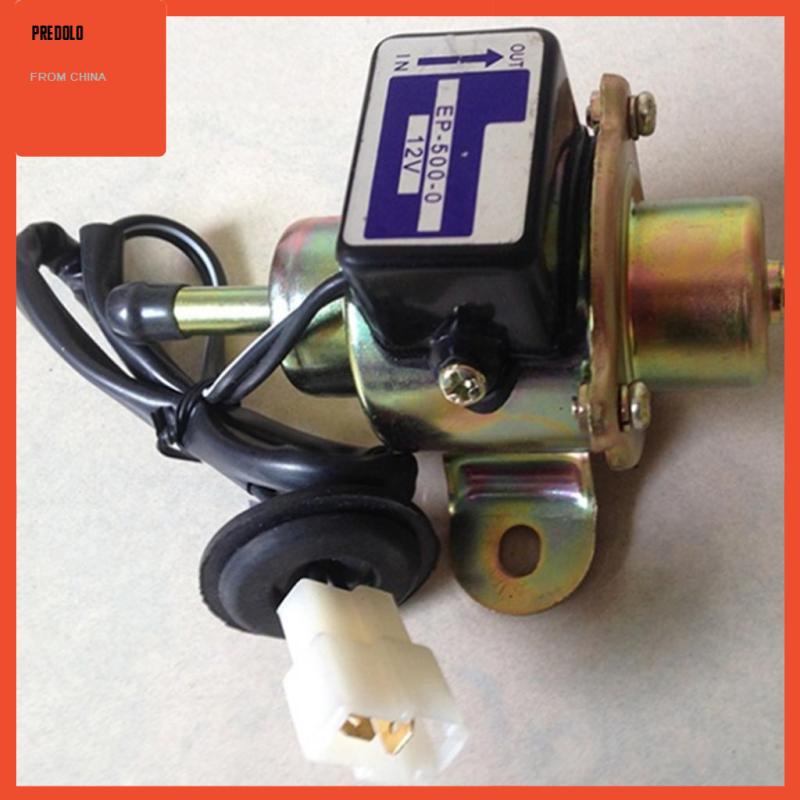 [Predolo] Pompa Bahan Bakar Elektrik Tekanan Rendah Inline Gas Universal 12V 4-7PSI 70L/H