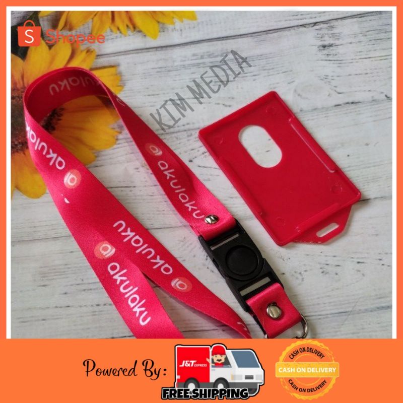 

Tali idcard akulaku | lanyard AKULAKU set holder high quality