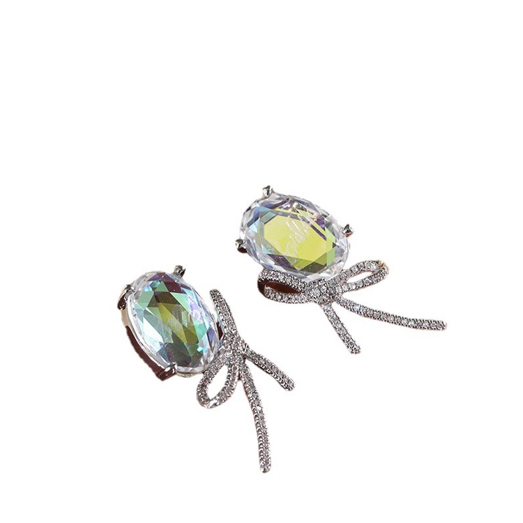 Goldkingdom Aksesoris Perhiasan Fashion Ready Stock Aurora Anting Pita, Earstud Simpul Busur, Hadiah Gadis Mimpi Manis