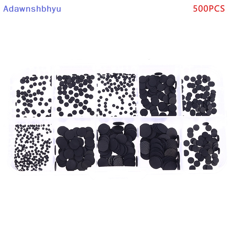 Adhyu 500PCS Kit Perbaikan Keypad Bantalan Karet Konduktif Untuk IR Remote Control ID