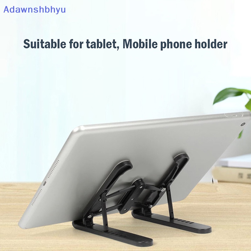 Adhyu Foldable Pad Phone Stand Portable Notebook Support Base Holder Adjustable Riser ID