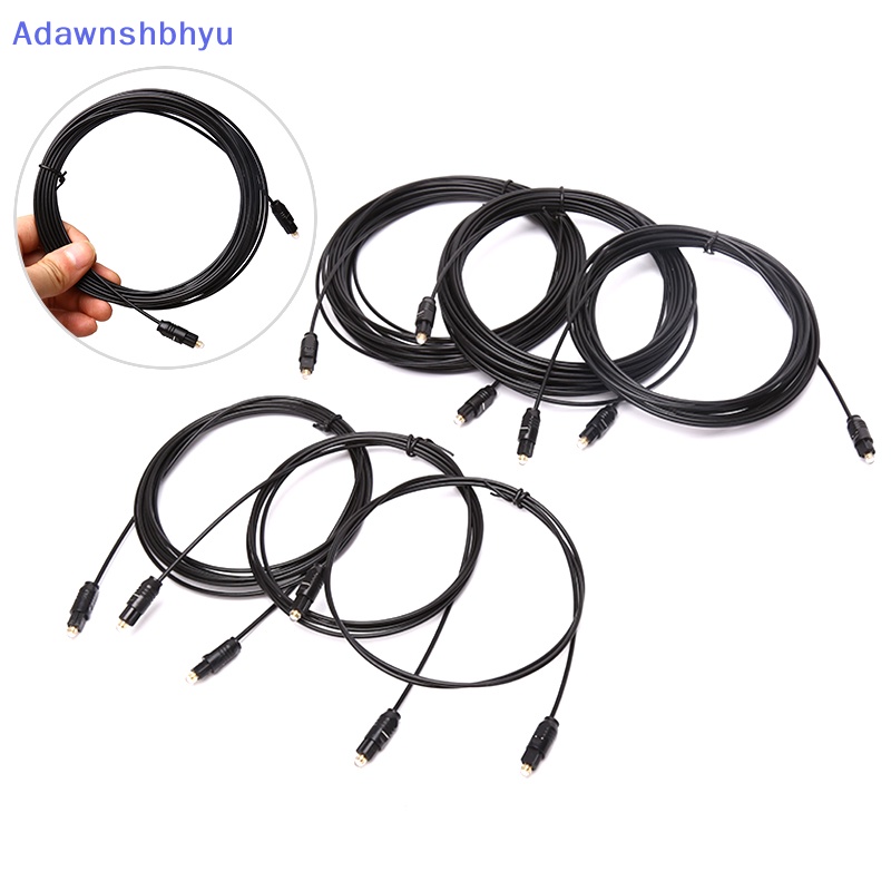 Adhyu 1M 2M 3M 5M 8M 10M Digital Audio Fiber Optik Kabel Audio PC TV DVD Stereo ID