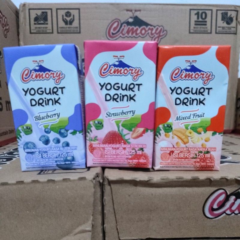 

Cimory Susu Yogurt 125ml 1Dus isi 40pcs Khusus Gojek Grab