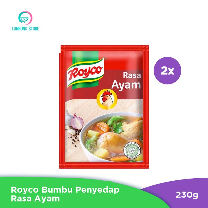 

Royco Bumbu Penyedap Rasa Ayam 230g - 2 pcs