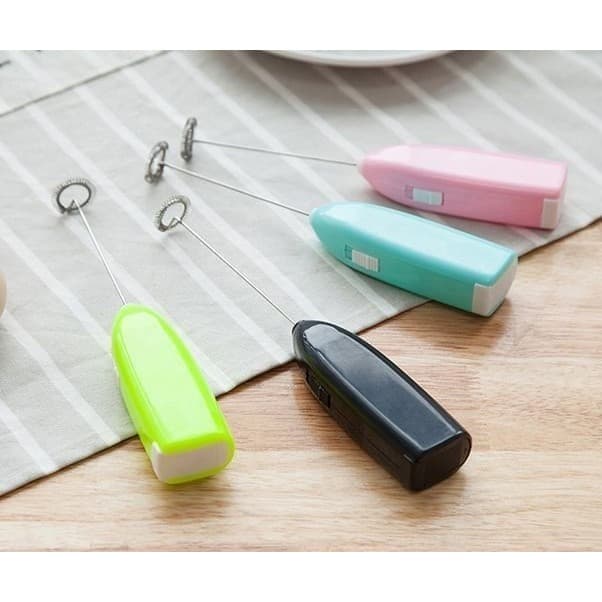 Mini Mixer Electric Hand Pengocok Telur Minuman Elektrik Kitchen Tools Adonan Kue kopi Dalgona Cafe