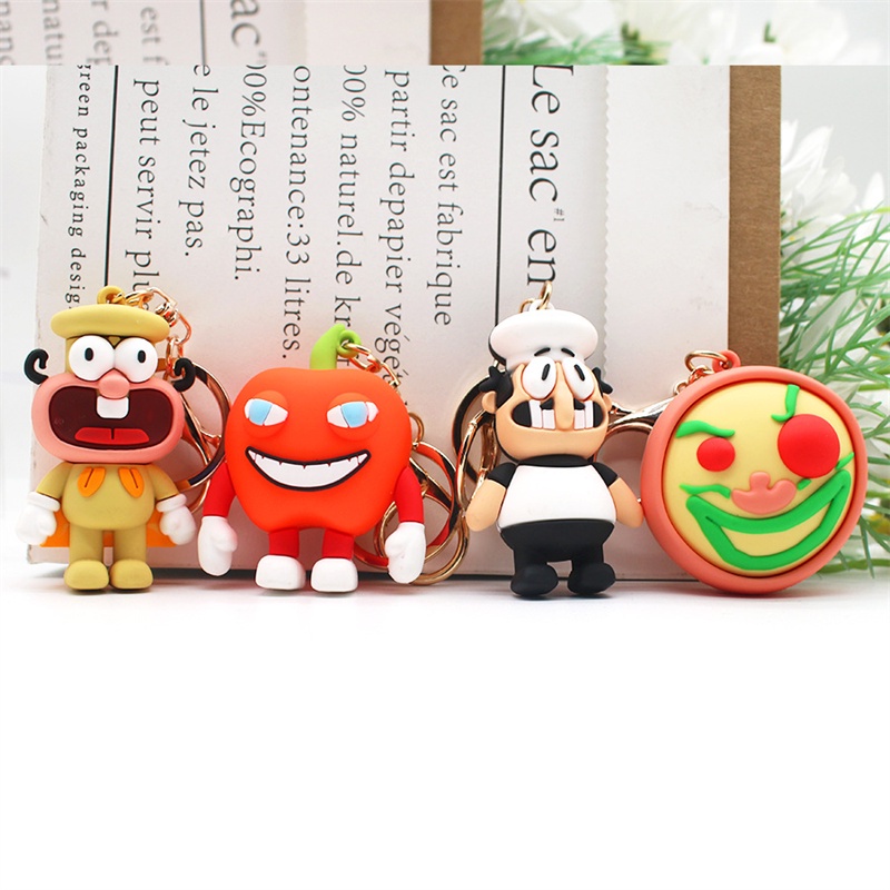 New Gantungan Kunci Karakter Mainan Boneka Anime Lucu Untuk Hadiah Edukasi Anak Paud