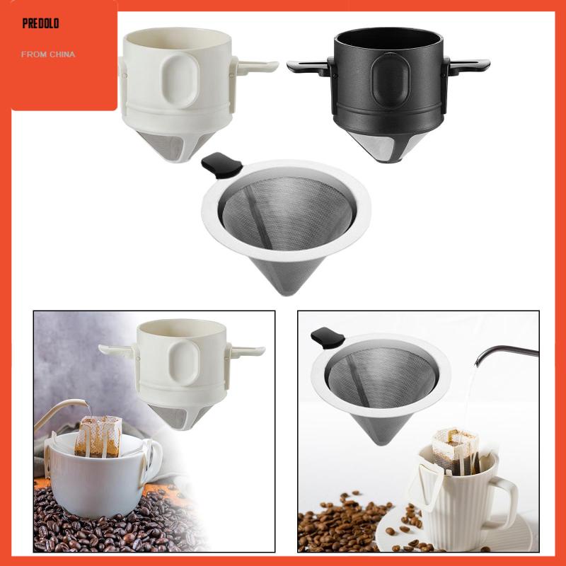 [Predolo] Coffee Maker Tanpa Kertas Pour over Dripper Kopi Untuk Camping Indoor