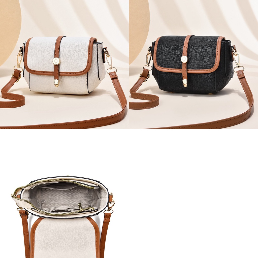 1 kg bisa muat 2 pcs BQ3599 JT68161  Beige,Black Terbaru Tas Mewah Tas Hanbag Bisa Selempang