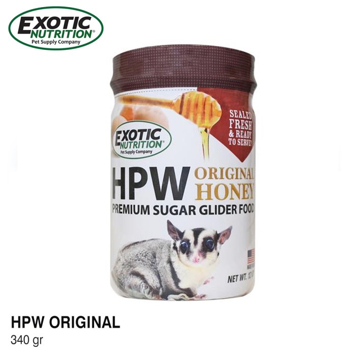 Exotic Nutrition HPW Original 340gr / Makanan Diet Sugar Glider