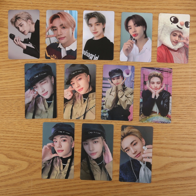 8-12pcs/set STRAY KIDS Album MAXIDENT Photocards Kartu Lomo MMT Straykids Kpop Postcards Koleksi Spesial