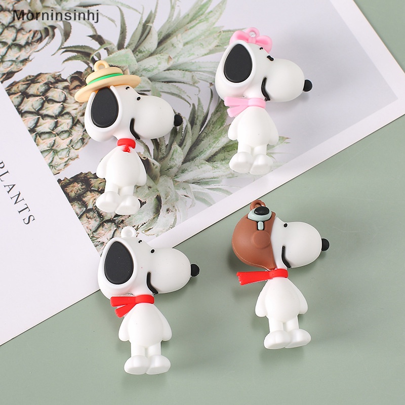 Mornin Kartun Anime Snoopy Dog Kawaii Gantungan Kunci Gantungan Kunci Mobil Key Ring Fashion Hadiah id