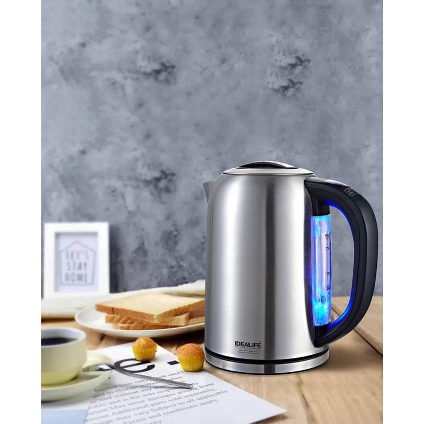 IDEALIFE Teko - Kettle Listrik Digital Temperatur Stainless Steel 304 IL-110T