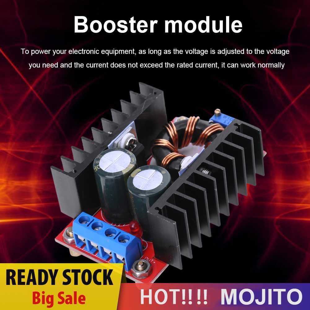 150w DC-DC Boost Converter Step Up Modul Power Supply Papan 10-32V Ke 12-35V