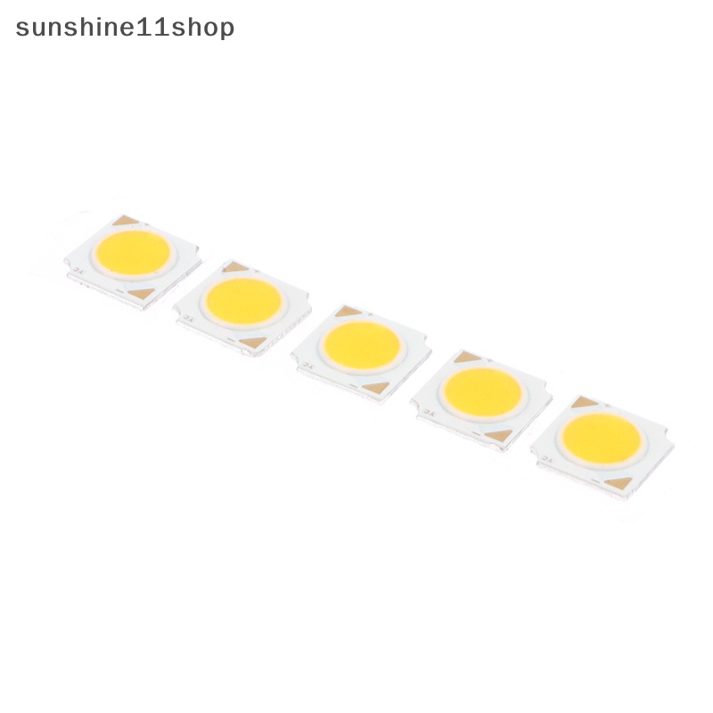 Sho 5PCS LED Bridgelux Chip Cob3 /5 /7 /10 /12W 13*13mm 300mA Kualitas Tinggi Kecerahan Tinggi Untuk Reparasi Tabung Lampu Sorot Bohlam N