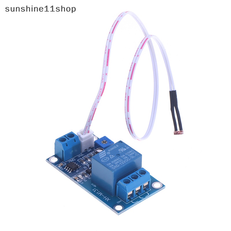 Sho XH-M131 5V/12V Saklar Kontrol Cahaya Photoresistor Relay Module Sensor Deteksi N