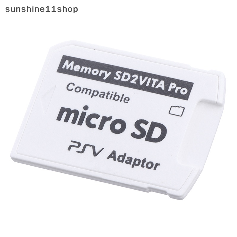 Sho Adapter Kartu Memori Untuk Sony PlayStation VITA SD2 VITA Pro Henkaku 3.65 System N