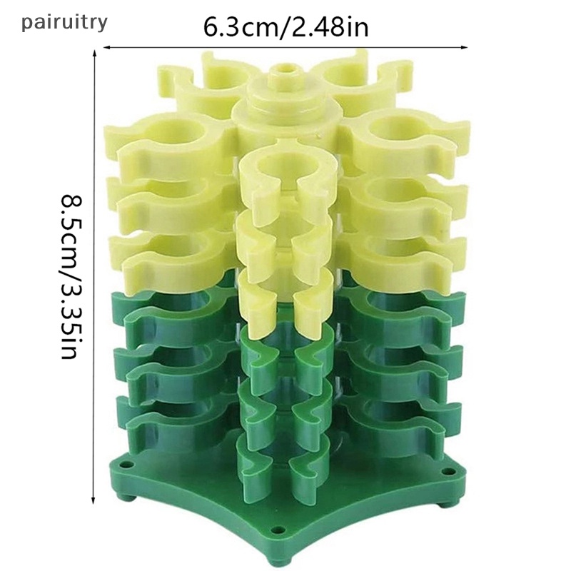 Prt Jahit Bobbins Tower Storage Clips Stand Untuk Spool Benang 30tempat Plastik PRT