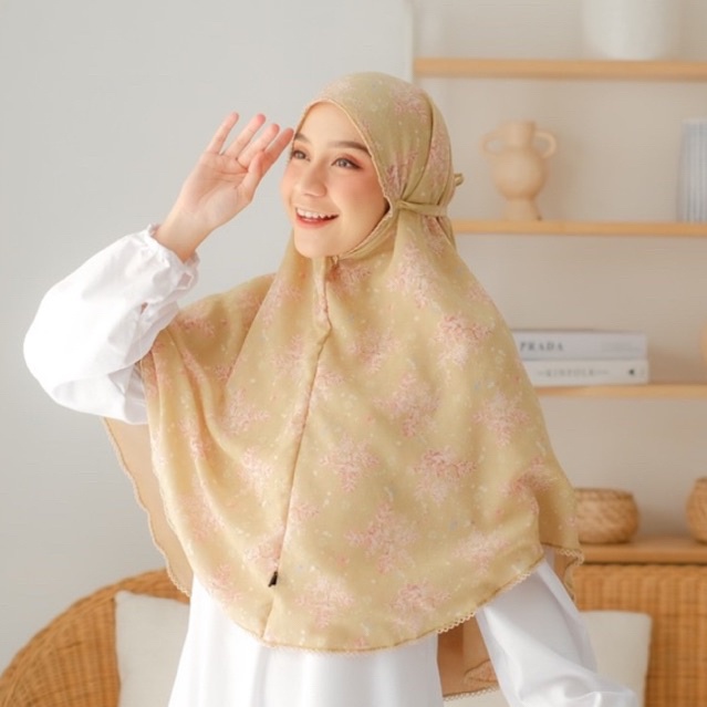 KOYU HIJAB BERGO winter CRYSTAL LACE