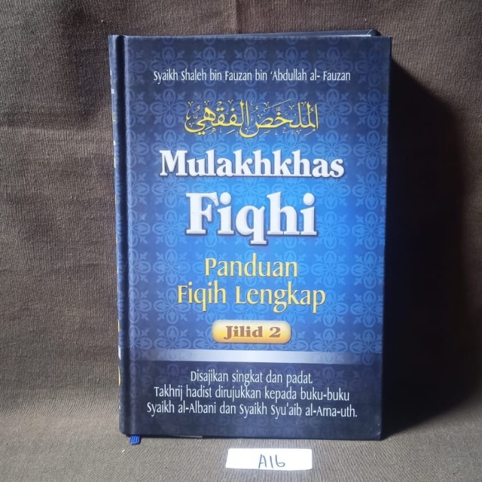 Mulakhkhas Fiqhi - Panduan Fiqih Lengkap jilid 2
