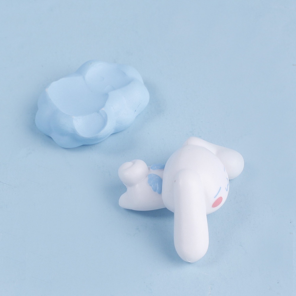 Kartun Baru PVC Cinnamoroll Hiasan Kue Dekorasi Hiasan Gadis Desktop Dekorasi Hiasan Hadiah Kecil