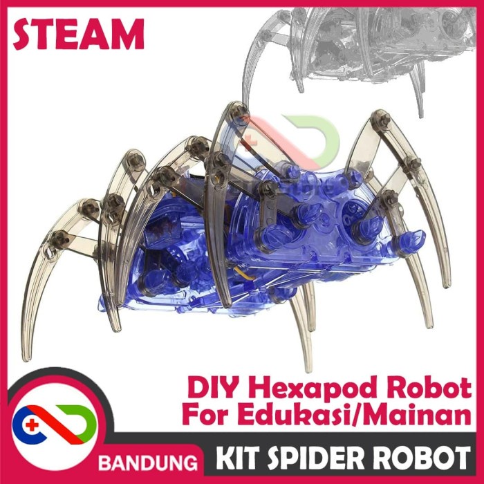 ROBOT LABA LABA HEXAPOD ELECTRIC SPIDER ROBOT KIT DIY STEAM EDUCATION