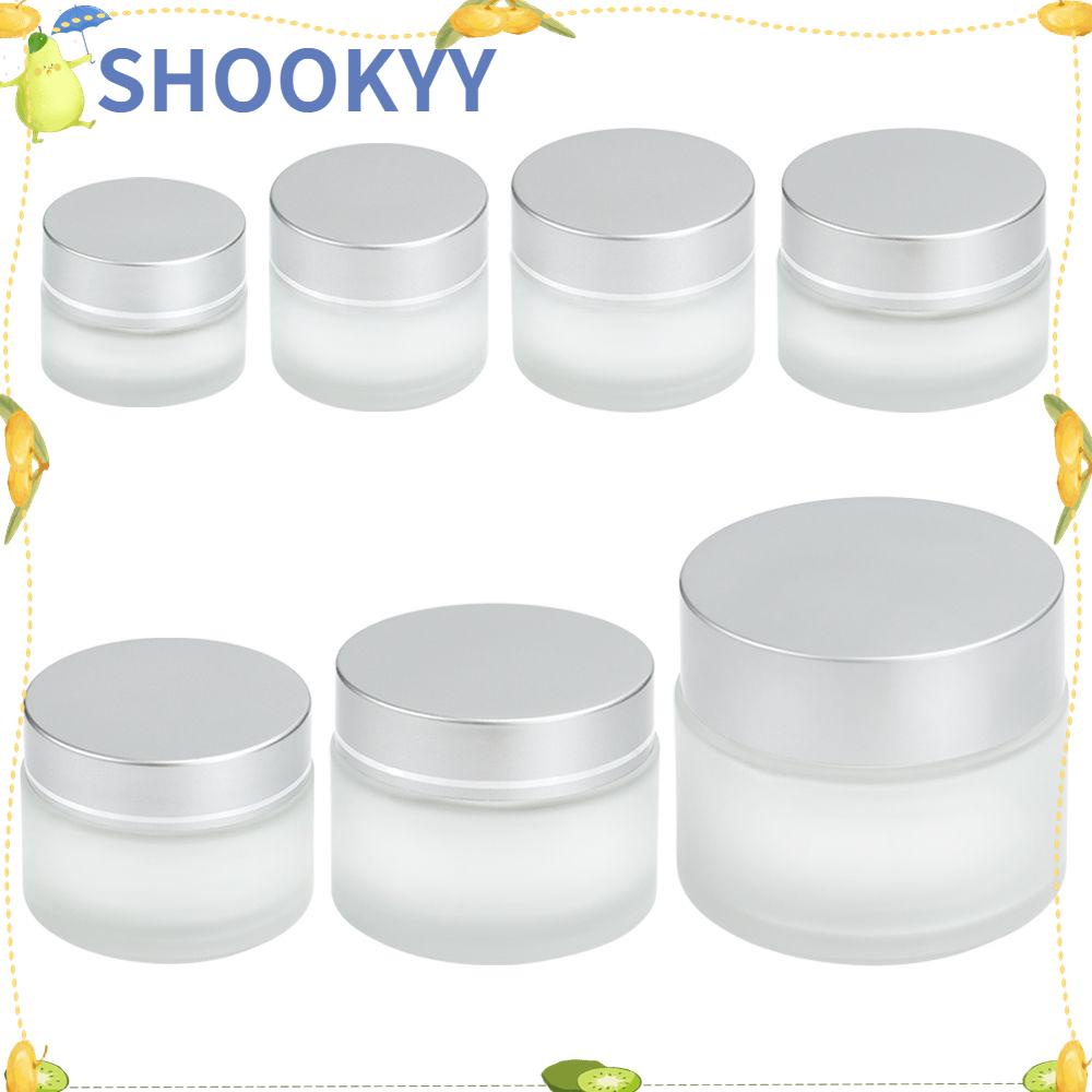 Chookyy Wadah Kosmetik Cases Portable Anti Bocor Dengan Tutup Empty Sample Jar Makeup Pot Jar